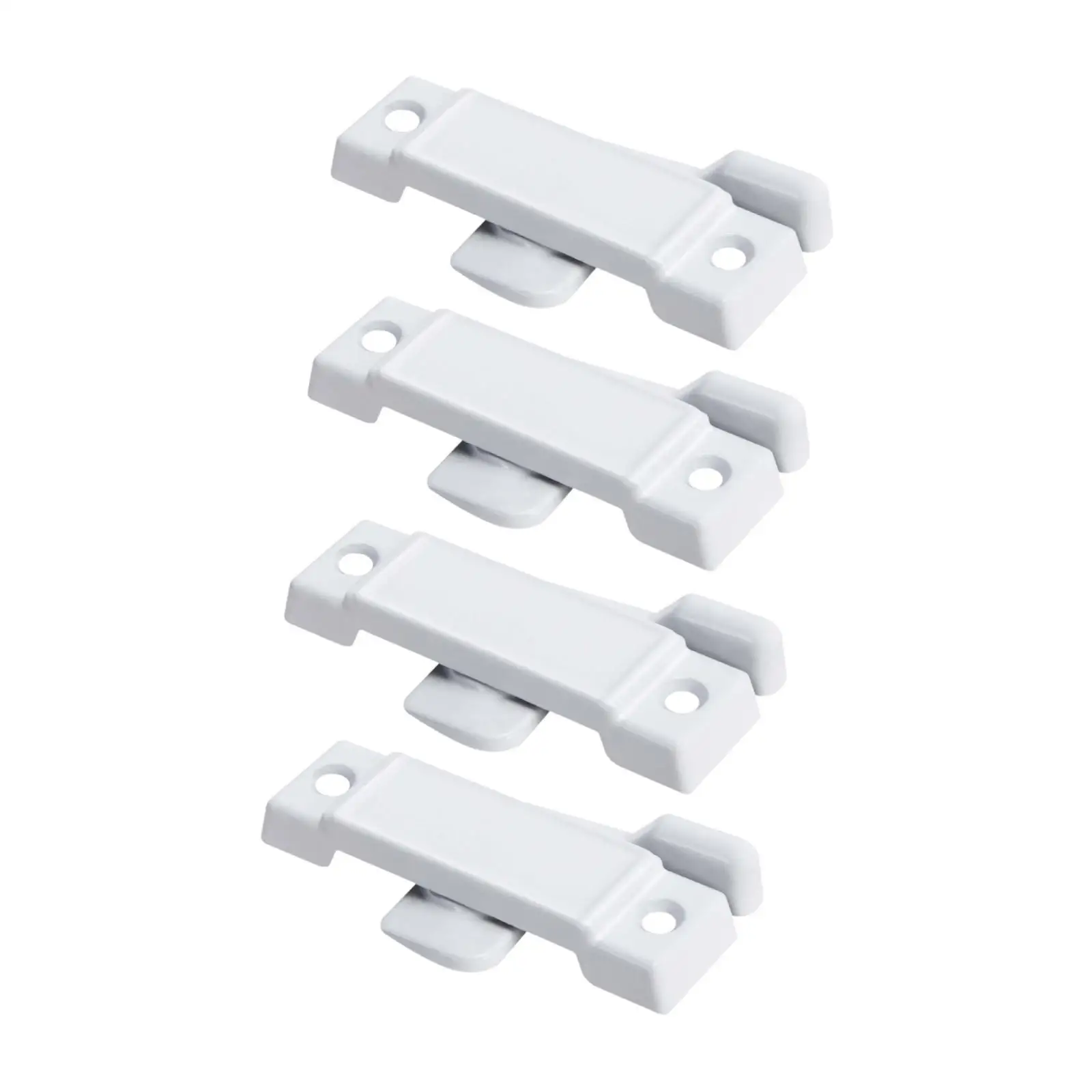 4Pcs Window Sash Locks Window Latch Locks for Living Room Classroom Nursery Home Single Double Hung Vertical Sliding Window