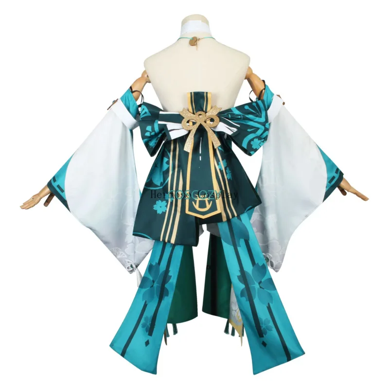 Новинка 2025 года, костюм для косплея Xiao Yae Miko Genshin The Impact, карнавальная конвенция для взрослых, униформа, парик, аниме-игры, костюмы на Хэллоуин