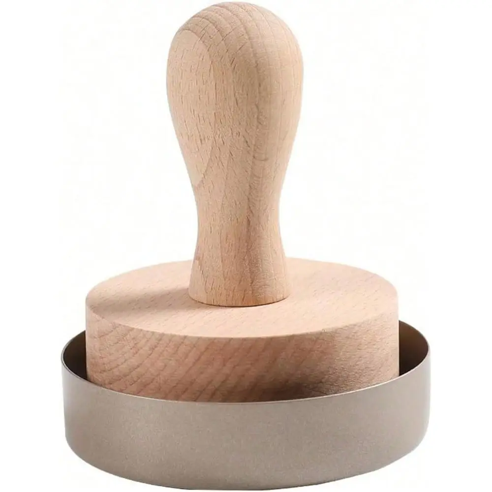 

Making Kit With Wooden Tamper And Aluminum, Pie Pastry Set