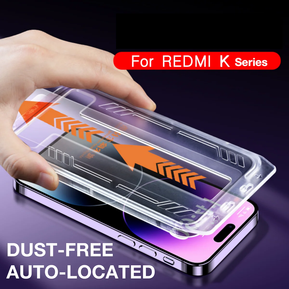 

Защита экрана для Redmi K60 K60e K50 K40 K30 K20 K30i K30s 9 10X Pro Plus I, закаленное стекло, легкая установка, автоматическое удаление пыли, комплект