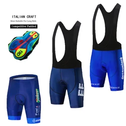 2024 calções de ciclismo dos homens shorts de equitação verão anti-uv mtb bicicleta calças curtas 19d gel almofada equipe de corrida wear ciclismo