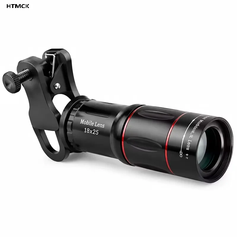 Portable External Telephoto Camera Lens for Smartphones, Universal Mobile Phone Photography Auxiliary Shooting Lens
