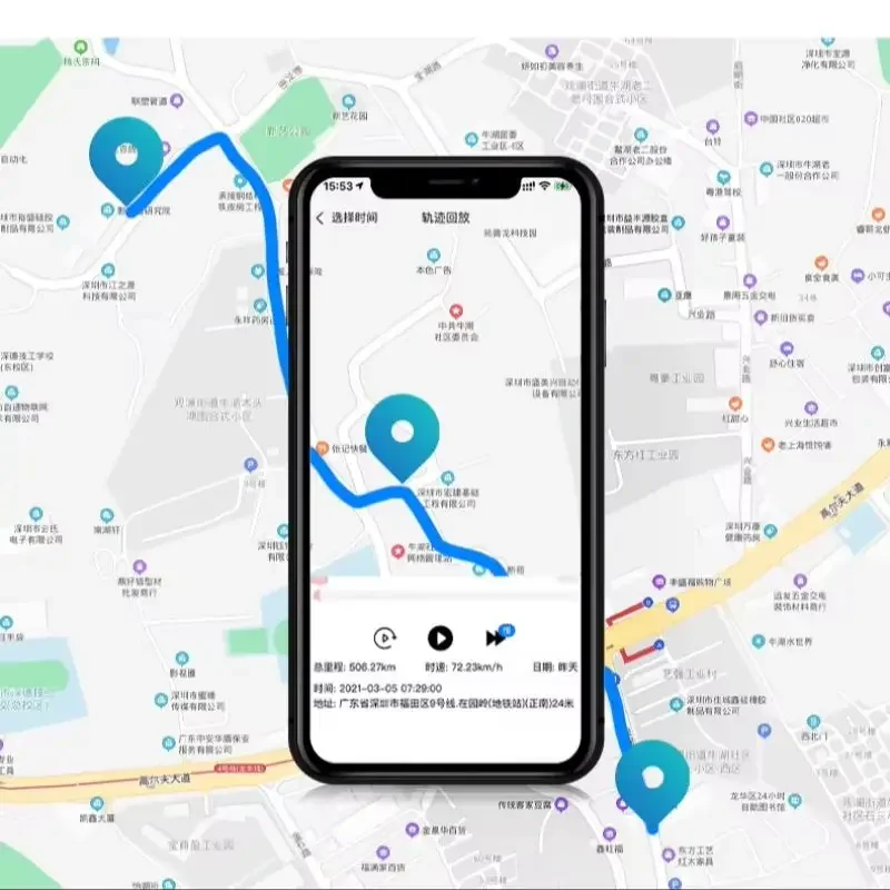 محمول GPS محدد المواقع الشخصي تتبع تحديد المواقع بدقة 5-10 متر جذب مغناطيسي قوي أجهزة إنذار متعددة دعم 2G/3G/4G SIM