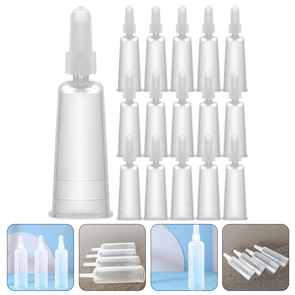 50pcs Ampola Aplicador Dicas Ampola Substituição Garrafa Líquido Dispensing Tips