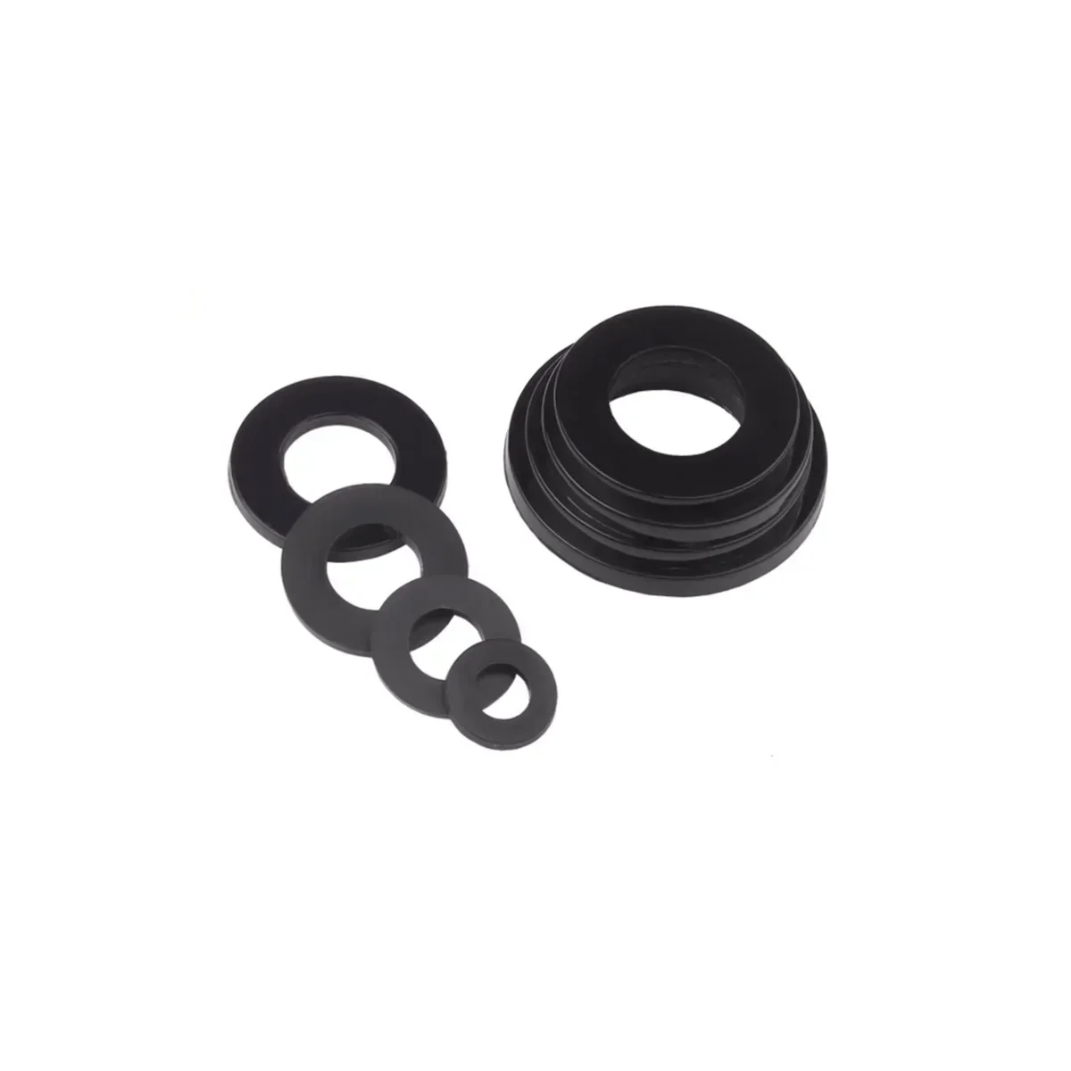 

Nylon Plastic Flat Washer / Circular Screw Washer / Insulated Flame-Retardant M2M3M4M5M6M8-M24