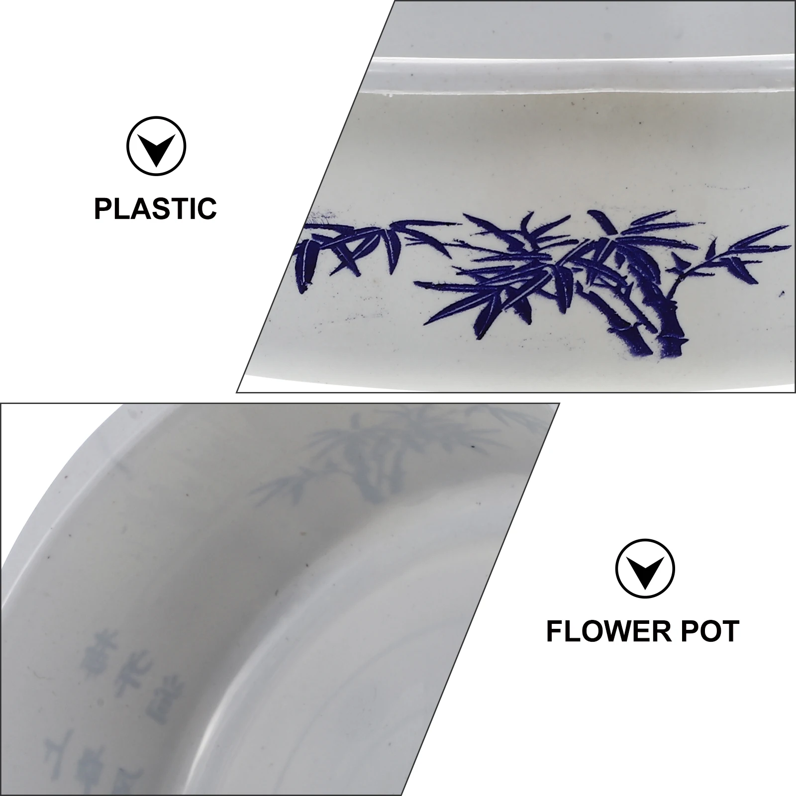 

10 Pcs Plastic Flower Pot Garden Container Nursery Pots Flowerpots for Home Gardening Planting Bowl Succulent