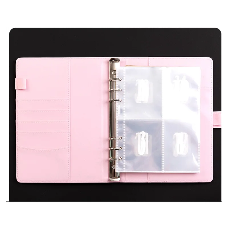 

100 Day Challenge Money Saving Binder Leather Envelope Challenge Binder, Easy, Engaging And Rewarding Easy To Use
