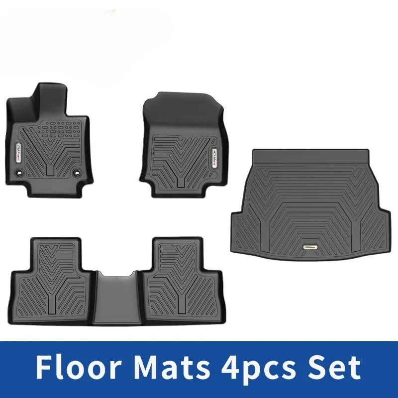 

Floor Mats + Cargo Liner for 2019 2020 2021 2022 2023 2024 Toyota RAV4 All Weather TPE Car Carpets United States