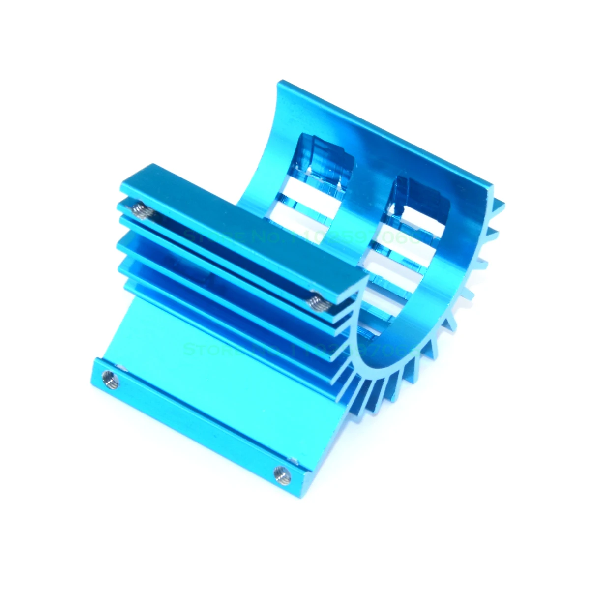 Aluminum Heatsink Alloy 380 390 2450 2840 Motor 28006 Heat Sink Radiator for Wltoys HSP RC Car Boat 30x30 Cooling Fan Hole