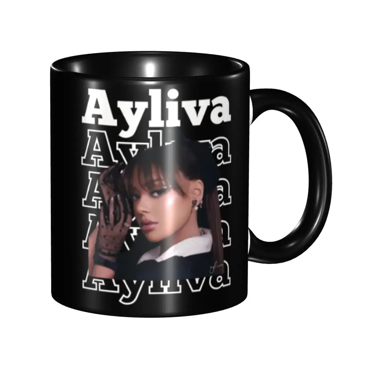 Taza personalizada Ayliva In Liebe Tour, taza de cerámica DIY para té, leche y café