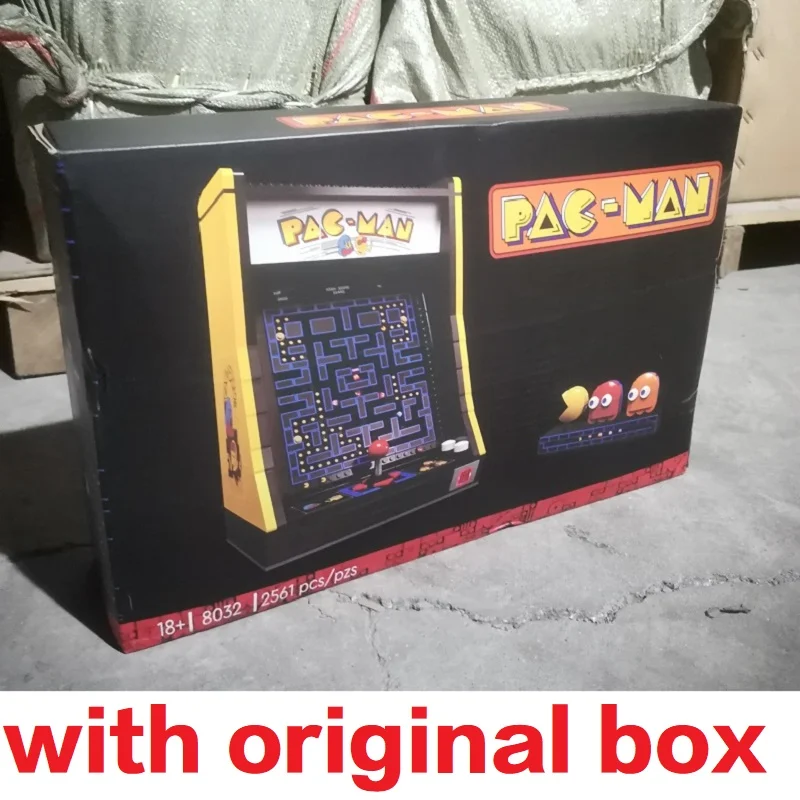 

Original box 2651pcs Creative Pac Arcade Cabinet Compatible ICONS Legoin 10323 Building Blocks Assembly Bricks Christmas Gift