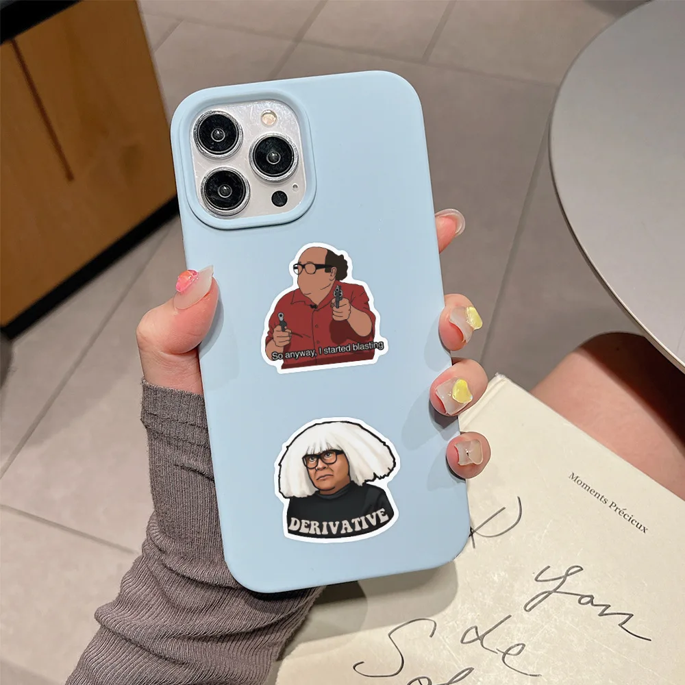 10/50 sztuk Danny Devito Cartoon naklejki śmieszne Meme Graffiti naklejki album do scrapbookingu DIY Laptop telefon kubek kask deskorolka naklejka zabawka