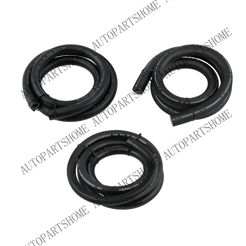 Z... Universal FOR 134a Air Conditioning A/C Hose Kit R-Ring Fittings + Coated Drier - view 6