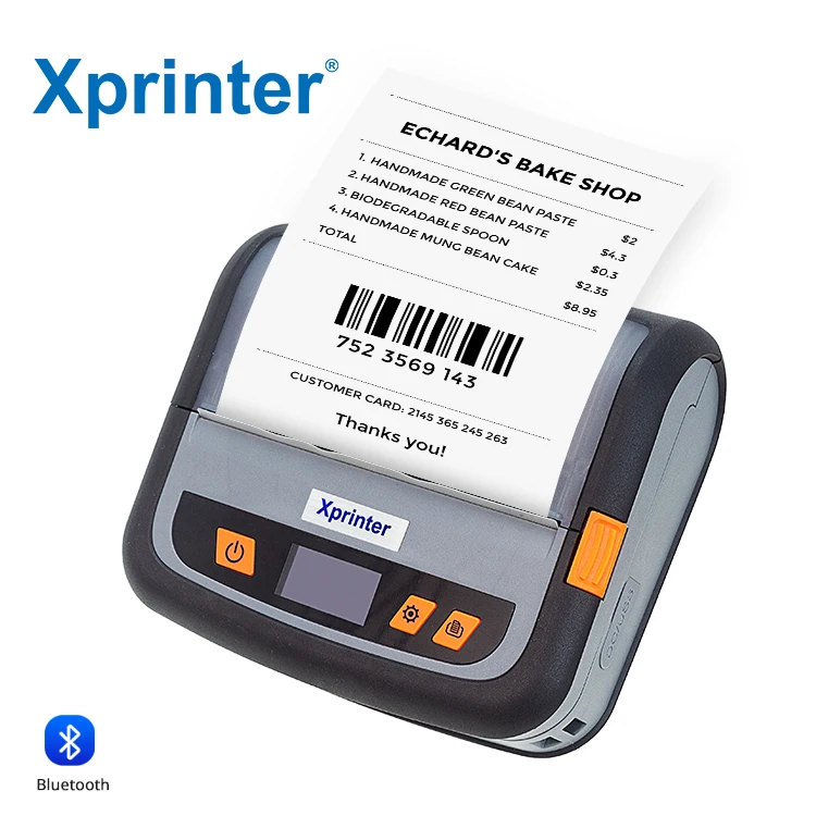 

Xprinter XP-P816 Mobile Thermal Receipt Printer Support IAP Online Upgrade Barcode Printer for Courier