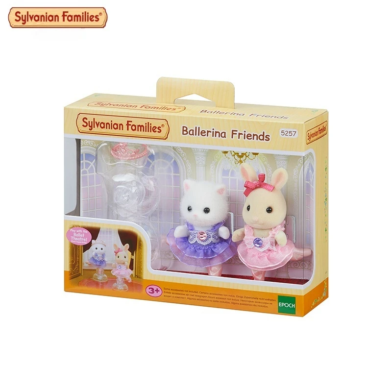 Authentic Sylvanian Families Anime Character Simulation Playhouse Toy Room Decoration Toy Christmas Gift