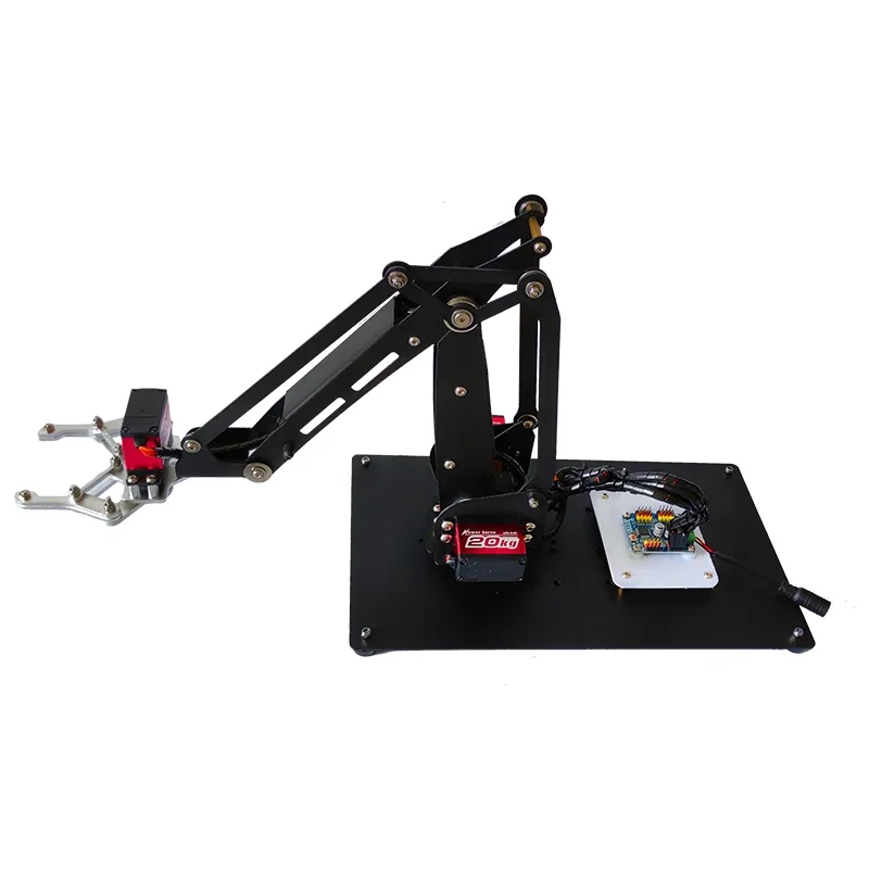 4 DOF Robot Arm with Metal Rotating Big/Small Base For Arduino ESP32 Robot DIY Kit Manipulator Claw Programmable Robot Projects