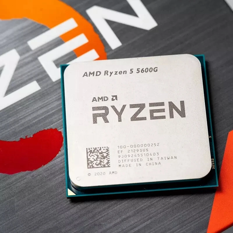 Processador CPU AMD Ryzen 5 R5 5600G 3,9 GHz 6 núcleos 12 threads 65W LGA AM4