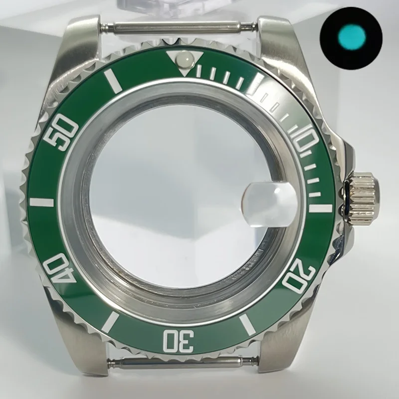

Корпус NH35 40 мм, нержавеющая сталь, сапфировое стекло, водонепроницаемость 100 м для NH34, NH35, NH36, механизм, циферблат 28,5 мм, корпус часов Submariner