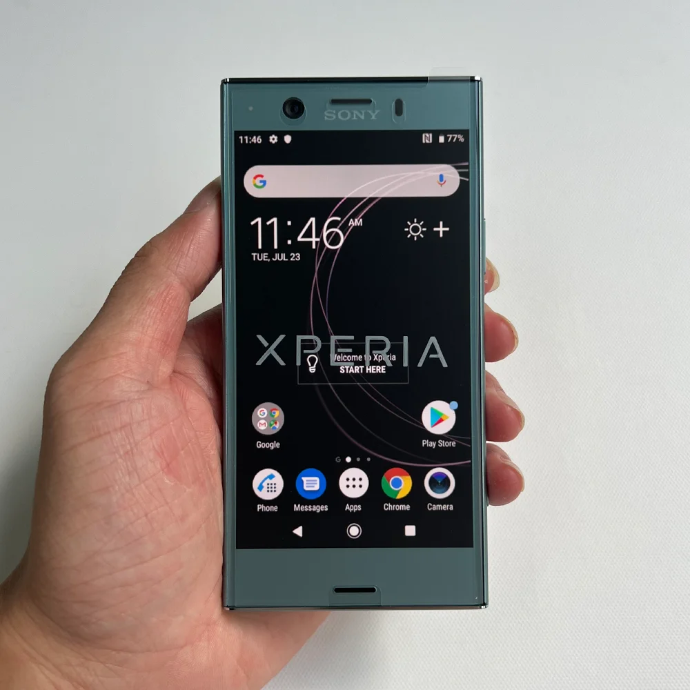 هاتف Sony Xperia XZ1 Compact SO-02K/G8441 4G LTE هاتف محمول 4.6 بوصة IPS LCD 4GB RAM 32GB ROM Snapdragon 835 OctaCore Android هاتف محمول