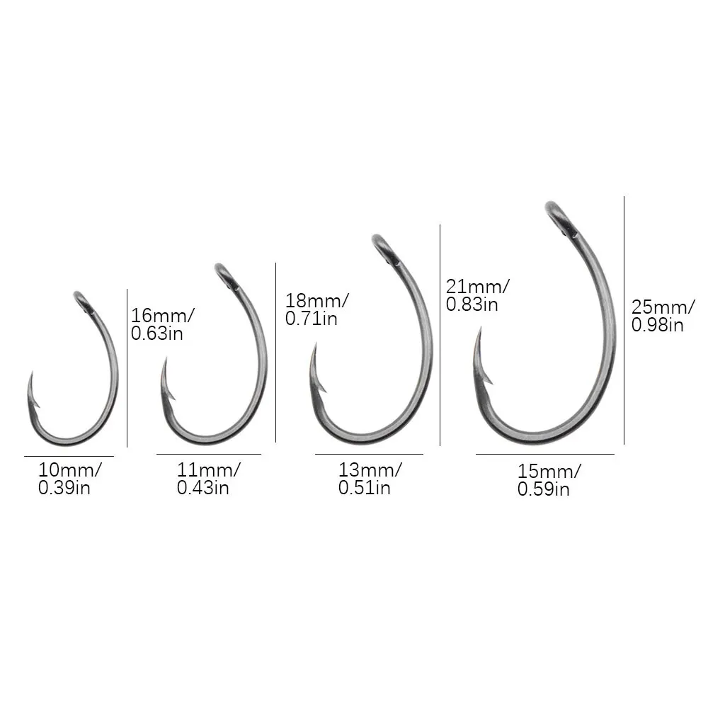 Karpfenangelzubehör: Vorgefertigte Hair-Rig-Köderketten mit beschichtetem Leadcore-Vorfach und scharfen Karpfenhaken für Method Feeder Boilie Angeltechniken – Detail 5