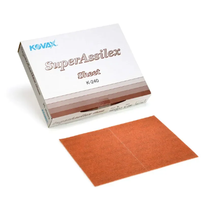 Superassilex Japan Kovax Rechthoekig Droog Polijsten Schuurpapier Superfijne Lak Schurende Auto Voor Auto-Hardware - afbeelding 1
