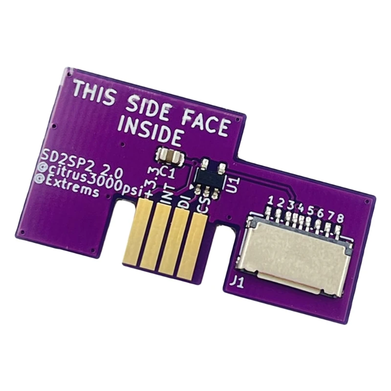 Bộ Chuyển Đổi Thẻ Cho Game Cube SD2SP2 SDLoad Đầu Đọc Thẻ SDL Phụ Kiện Chơi Game Đầu Đọc Thẻ Nhớ Động