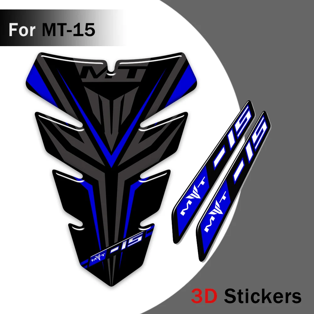 

Waterproof Dustproof and Anti-scratch Tank Pad Stickers For Yamaha MT-15 MT15 Emblem Badge Logo Fairing Symbol Protector Decal