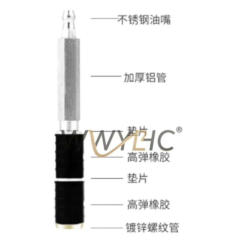 Suitable for 50pcs/bag Hollow Cement Grout Packers, High Pressure Grouting Injection Nozzle Nail