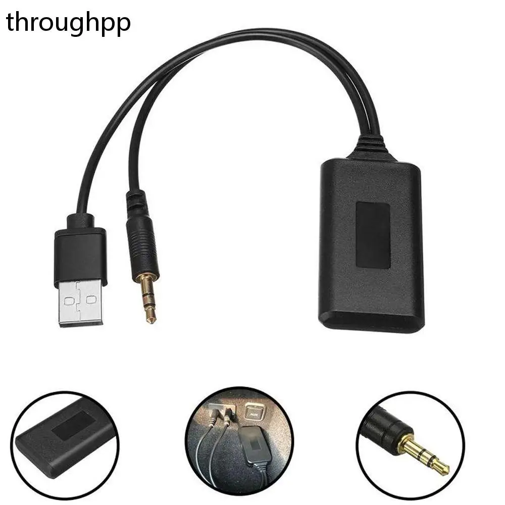 

1PC Universal Bluetooth Radio Cable Adapter Durable Car Wireless Bluetooth Module Receiver