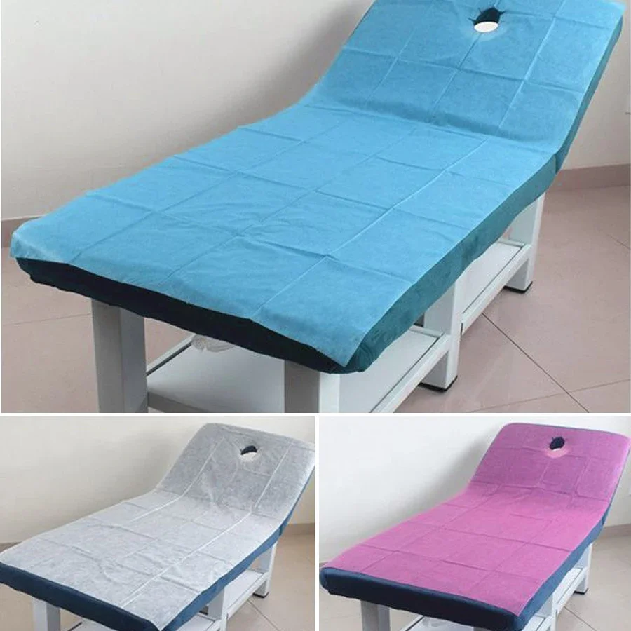 WOSTAR 100pcs disposable bed sheet salon spa beauty massage table sheets thicken non-woven cloth 80x180cm savannah stretcher