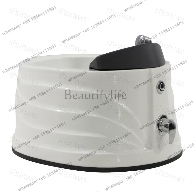 Factory Direct Sales Foot soaking bucket with wooden frame outlet changeable voltage foot soaking basin