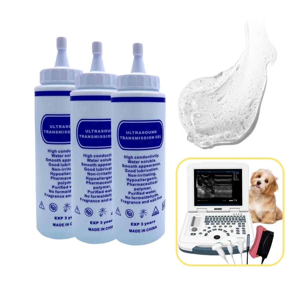 

Ultrasound Gel for Vet Pregnancy B-Ultra Ultrasound Scanner Veterinary Machine 250ml Conductive Gel for Home/Farm Animal Check