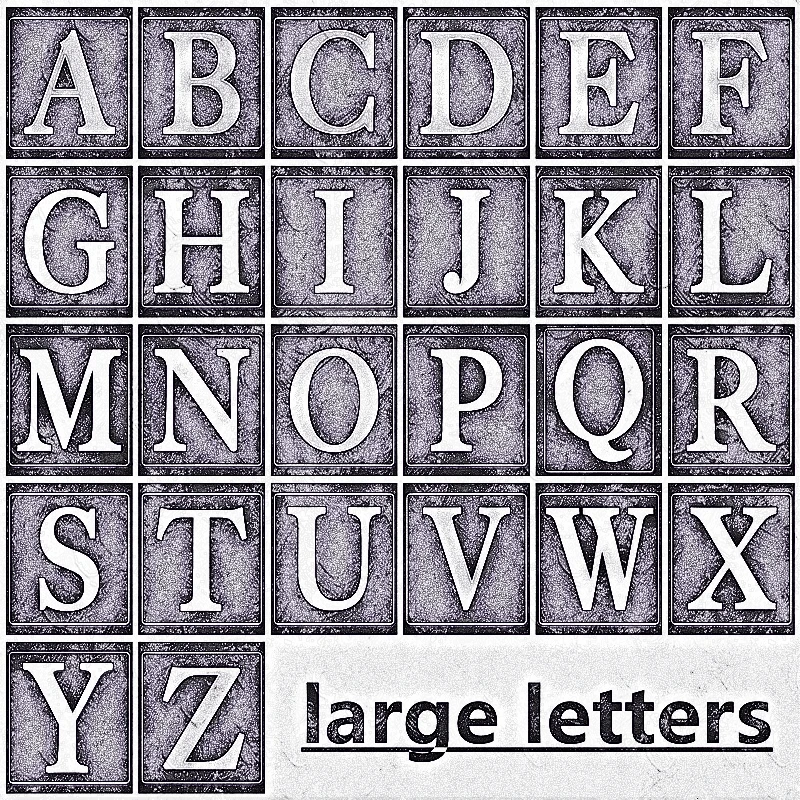 Clearance Price 10CM Letter Word Alphabet Layered Metal Cutting Dies Scrapbooking for No Stamp Embossing Frame Card Craft Die