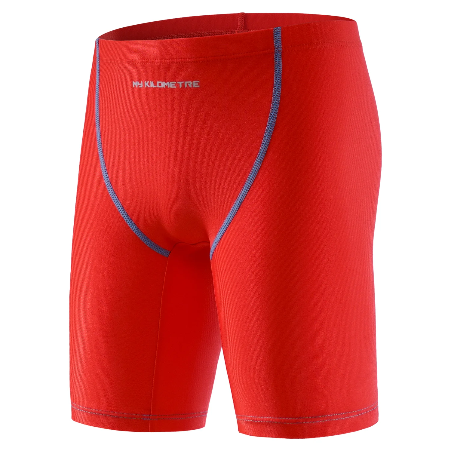 MY KILOMETRE Maillot de bain garçon PBT Jammer avec cordon de serrage Maillots de bain d'entraînement pour enfants Short de bain enfant Endurance Boys Maillot de bain garçon