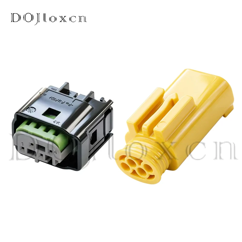 

1 Set 4 Pin 2-967640-1 1-967584-3 Male Female Waterproof Oxygen Sensor AV Video Audio Plug Auto Connector
