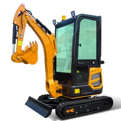 customized High quality Kubota engine EPA/EURO 5 Chinese mini excavator 1.8Ton cabin mini digger excavator