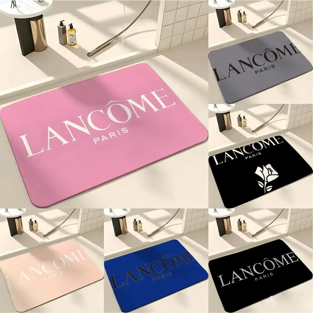 Alfombra de suelo L-Lancome, alfombra absorbente, alfombra de entrada antideslizante para baños, aseos y sanitarios