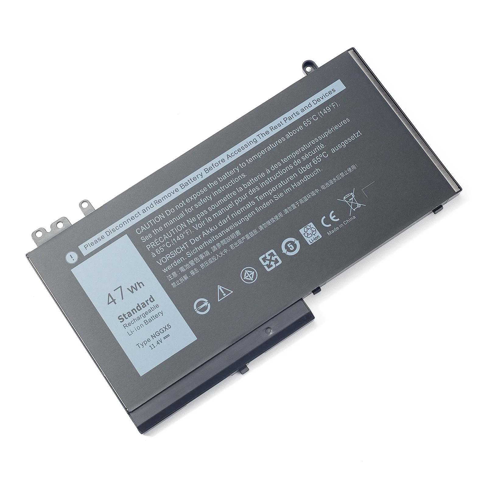 Imagem -06 - Bateria para Dell 11.4v 47wh E5250 E5470 E5270 E5570 Jy8d6 954df 0rdrh9 0jy8d6 Bvbh-nggx5