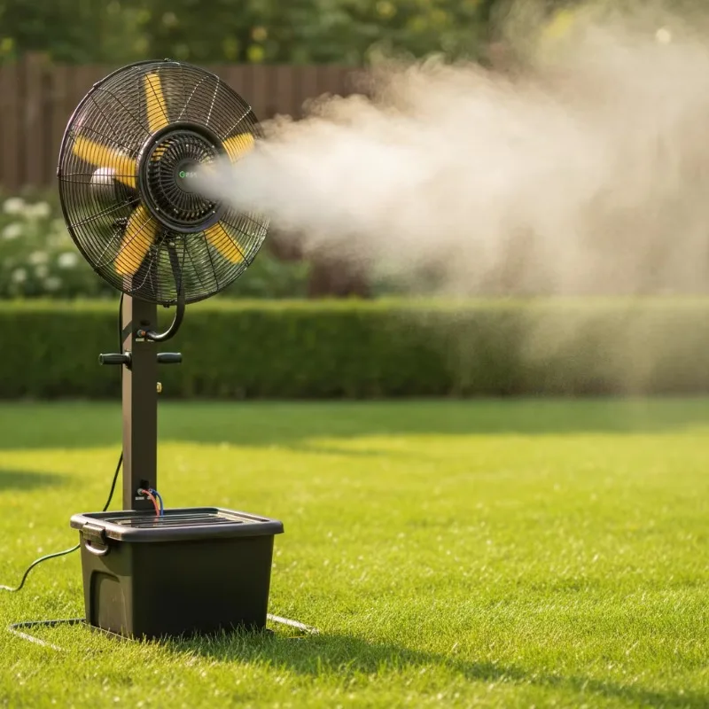 

Вентилятор с функцией увлажнения воздуха 30 дюймов для коммерческого, бытового и уличного использования, для гаражей