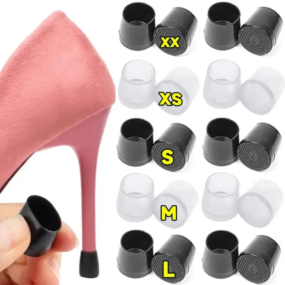 Round Shape Heel Protector Shockproof Non-slip Protective Cover Heel Protector High Heels