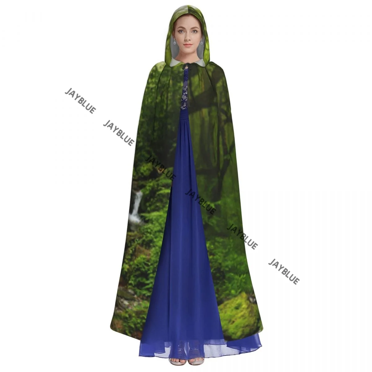 Long Cape Cloak Forest Of Nepal Hooded Cloak Coat Autumn Hoodies