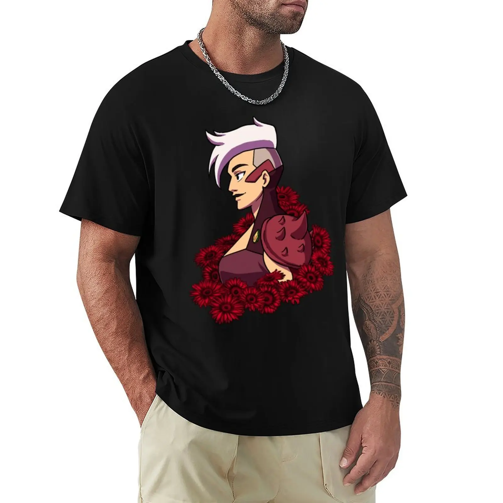 

Gerbera Scorpia T-Shirt oversized t shirt summer shirt funny gifts T-shirts for men cotton