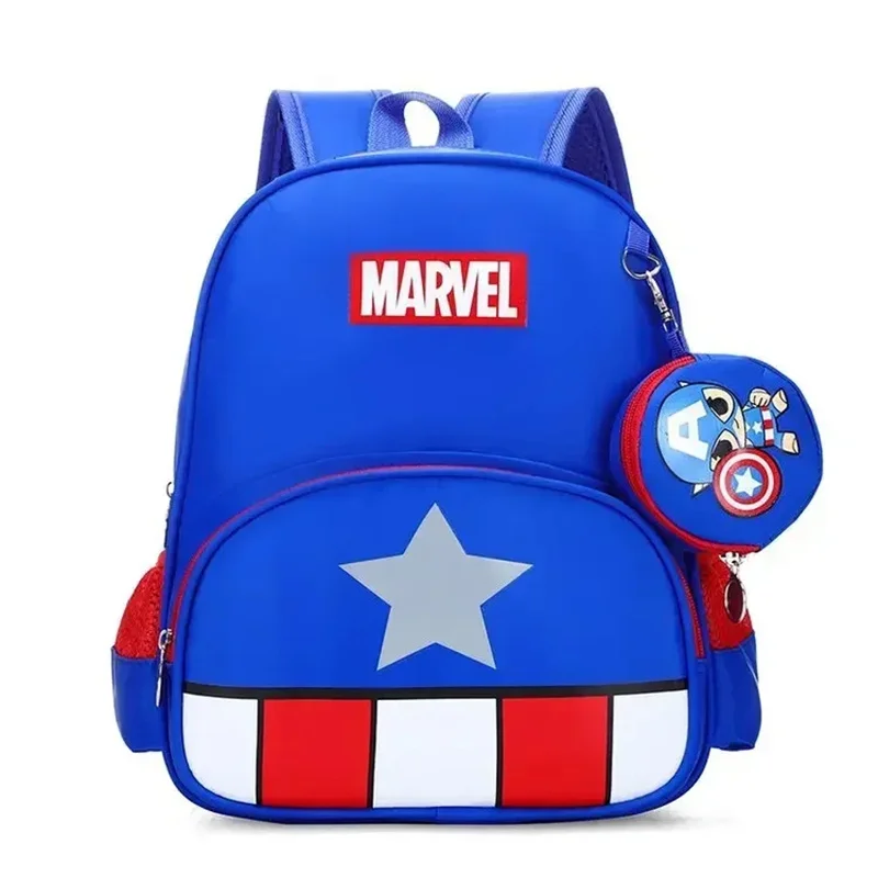 Spiderman Backpacks Super Heroes Student School Bag Cartoon 3d Stereo Kindergarten Backpack Children\'s Travel Children\'s Gift