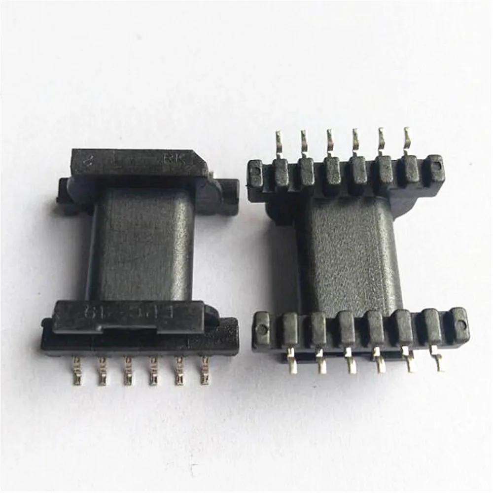 Núcleo de ferrite e bobina do esqueleto, Material PC44, SMD6 + 6PIN, 30 conjuntos por lote