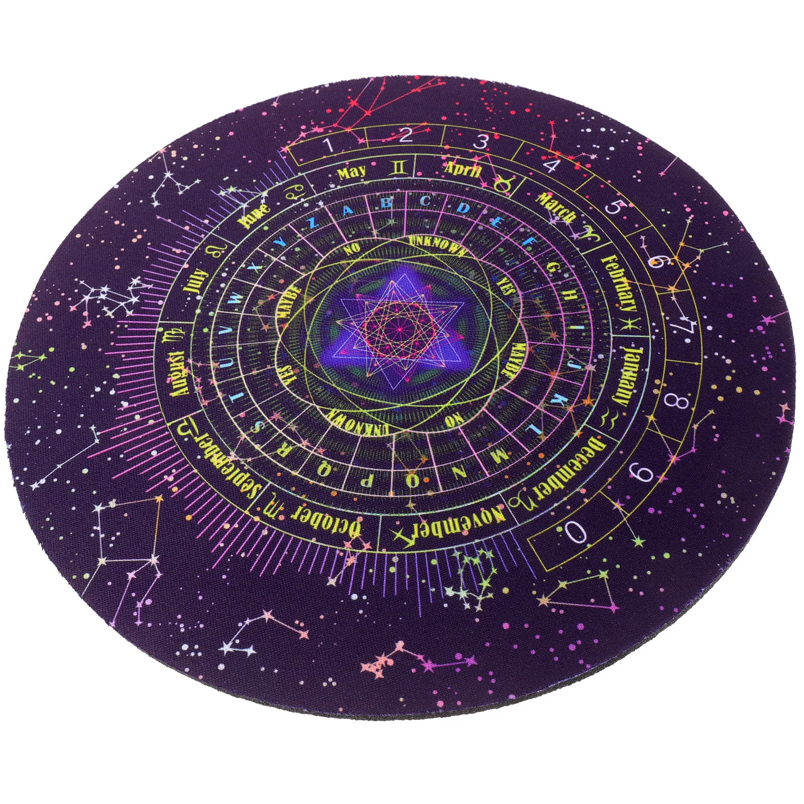 

Divination Mat Altar Pattern Design Portable Tablecloth For Home Office Decoration Foldable Rubber Mat Decorative Table Cover