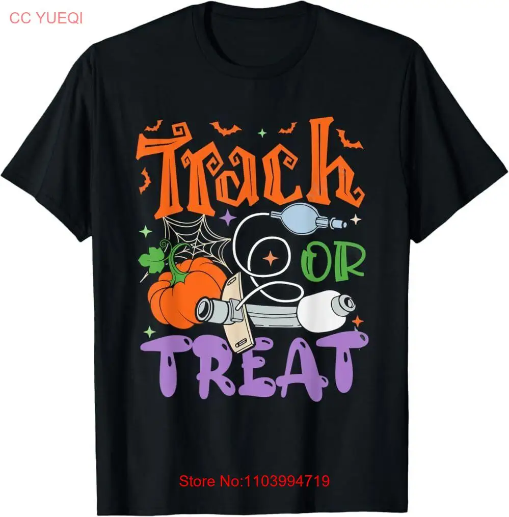 Respiratory Therapist Halloween Pumpkins ICU Rn Pulmonary T-Shirt, Unisex Tees