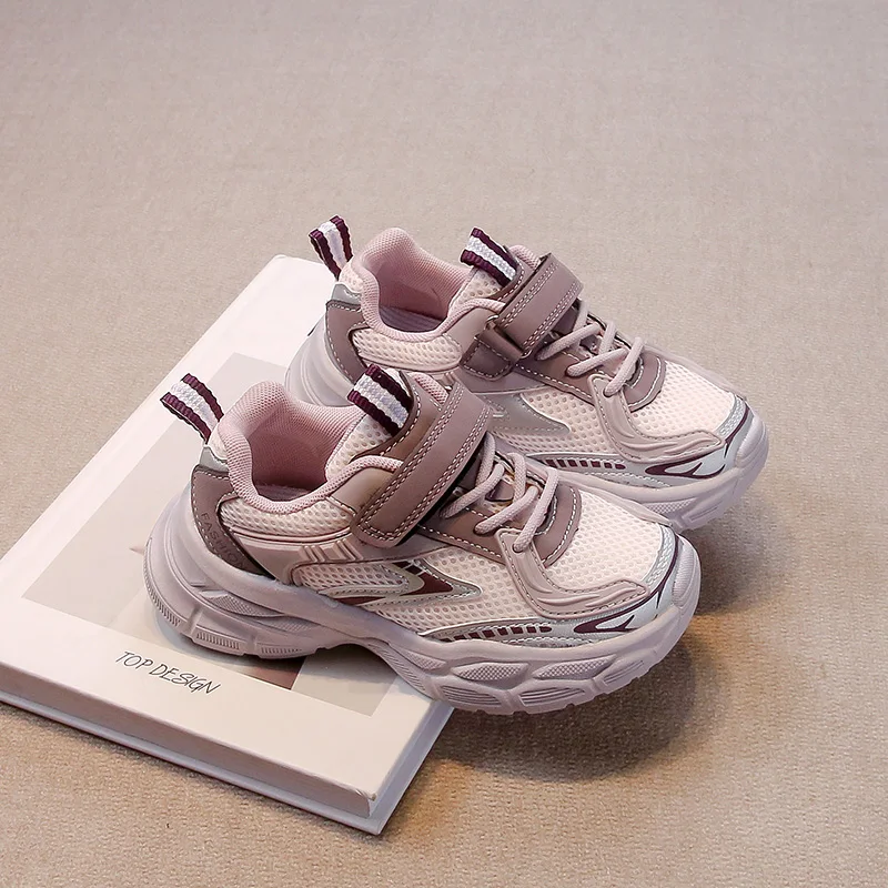 

Kids Sports Shoes Children Casual Running Shoes for Boys Girls Air Mesh Breathable Fashion Sneakers Spring Summer Anti-skid Soft
