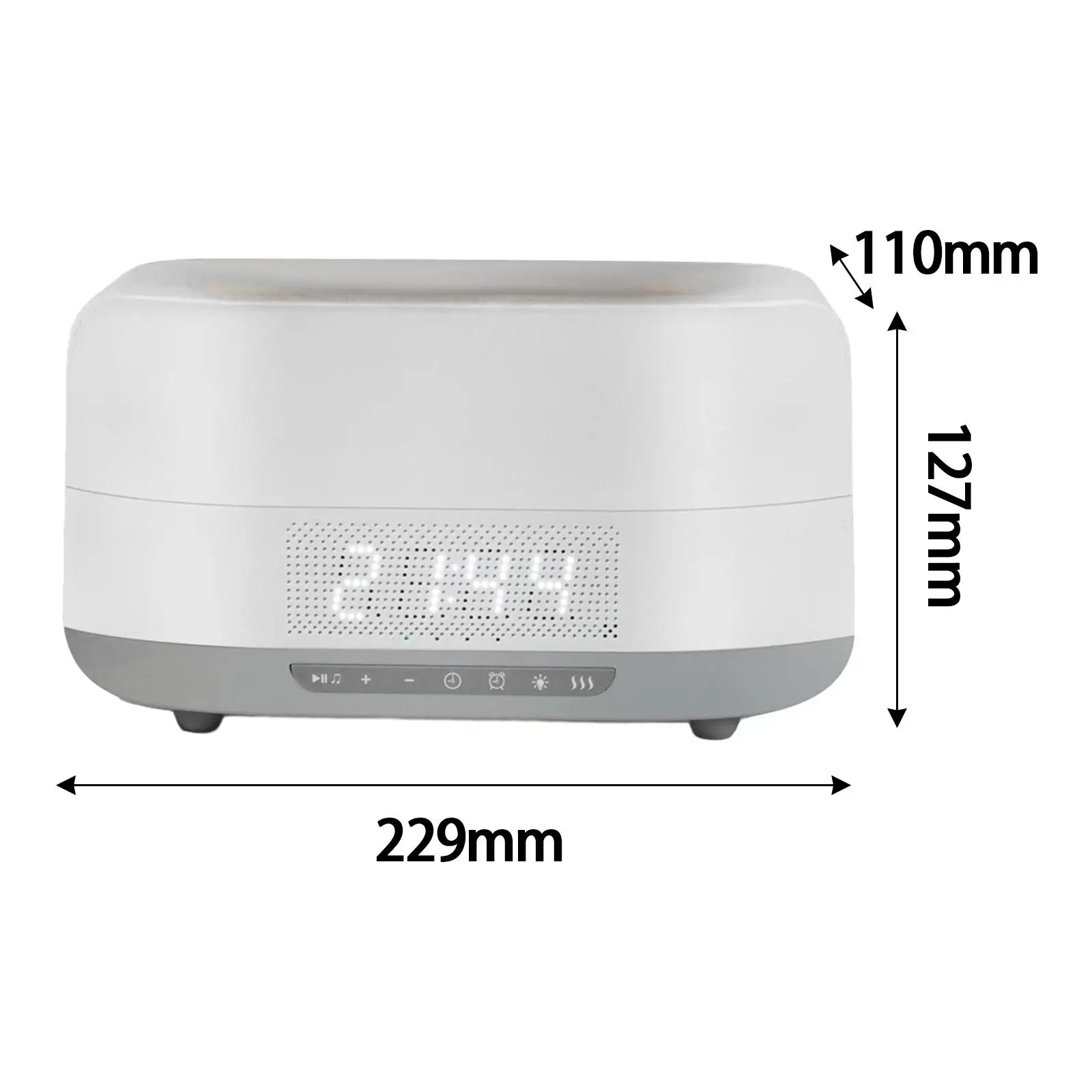 Flame Air Diffuser Baby Room 12W Aroma Diffuser Night Light Flame Humidifier