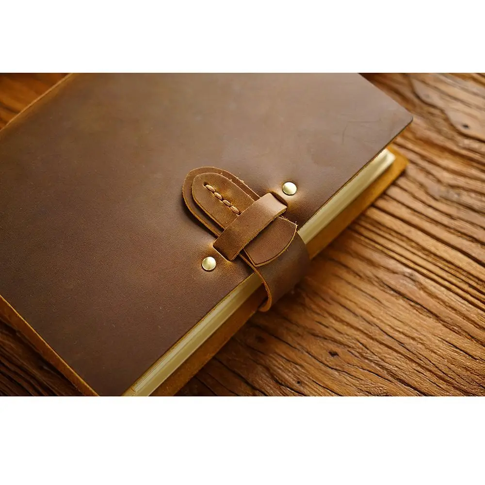 

Винтажный кожаный журнал, обложка из натуральной кожи ручной работы, дорожный альбом для рисования, пустые страницы без подкладки, чистая бумага, дневник для студентов