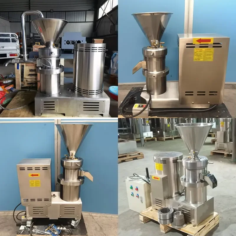 for Best Selling Hygienic Peanut Milk Grinder Colloidal Grinding Almond Milk Cashew Milk Processor with Circulation Tube